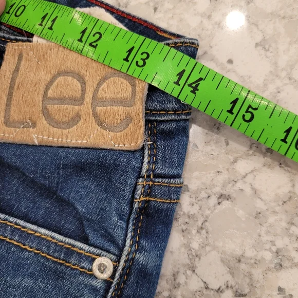 Limited Edition Lee 101+ Jeans W28 L27 Casual Coastal Cowgirl - Picture 13 of 14